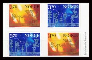 Norge AFA 1265F-1266F Fireblok Postfrisk