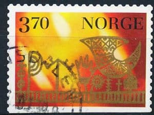 Norge AFA 1265Cn Stemplet