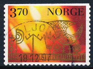 Norge AFA 1265Co Stemplet