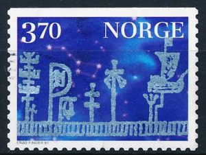 Norge AFA 1266Co Stemplet