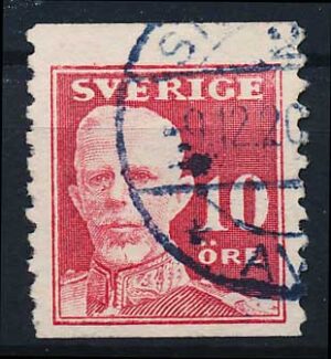 Sverige AFA 127 Stemplet
