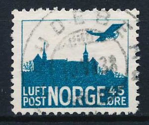 Norge AFA 127 Stemplet