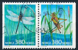Norge AFA 1273Cv+1274Ch Stemplet