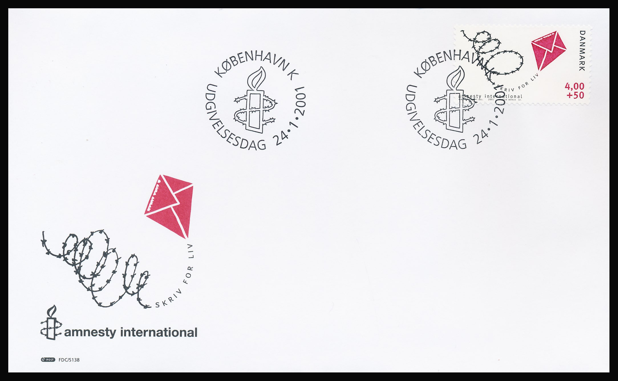 Danmark FDC AFA 1275