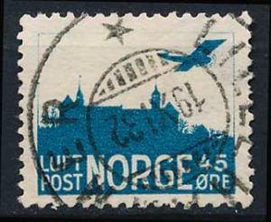 Norge AFA 127a Stemplet
