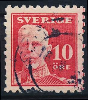Sverige AFA 127B Stemplet