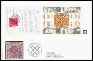 Danmark FDC AFA 1280A+1280B