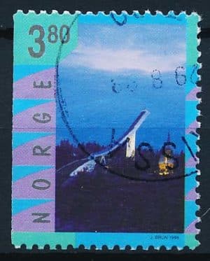 Norge AFA 1280Cv Stemplet