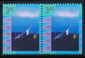 Norge AFA 1280Cv+1280Ch Postfrisk