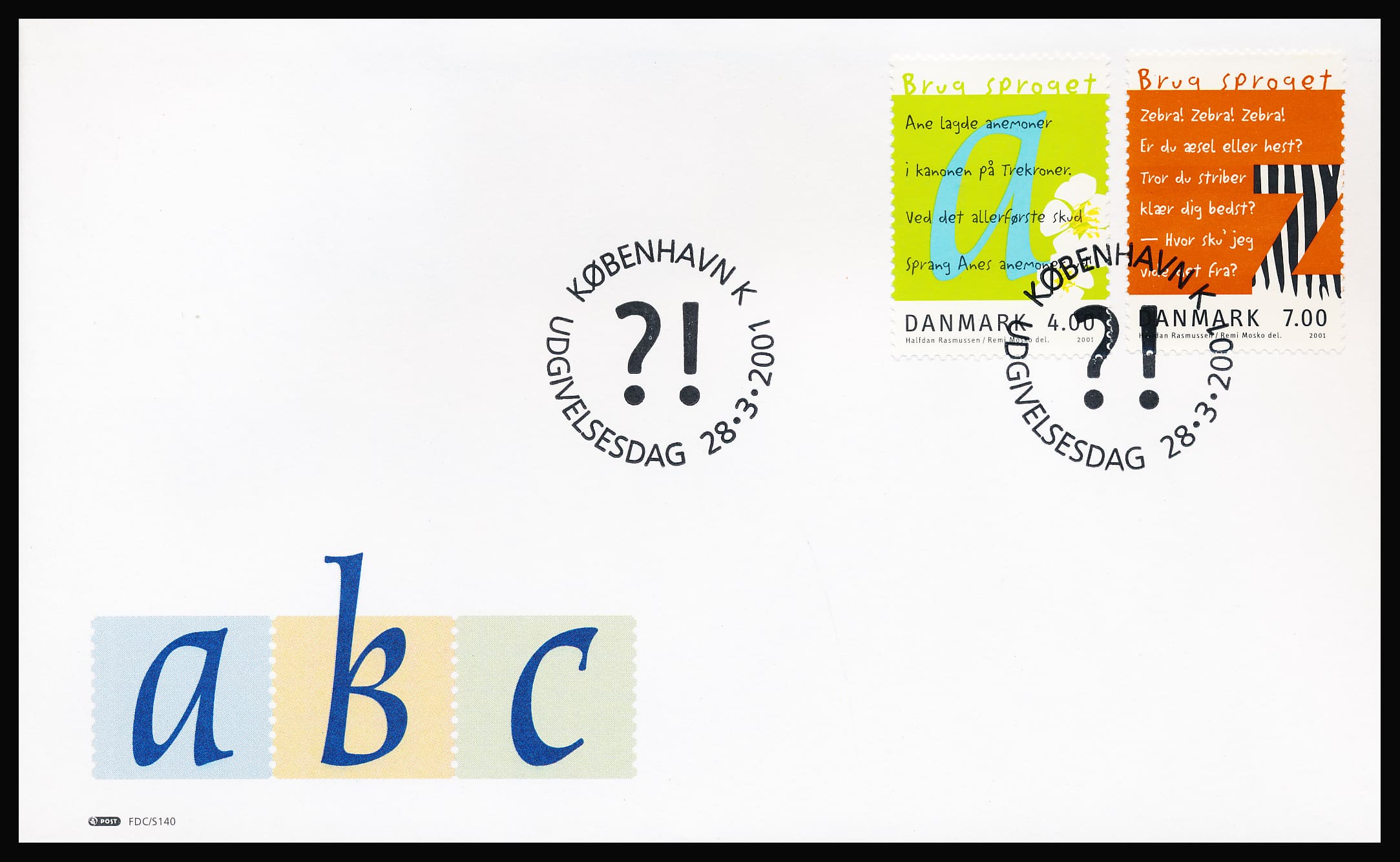 Danmark FDC AFA 1281-1282