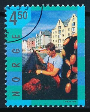 Norge AFA 1281Ch Stemplet