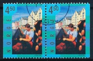 Norge AFA 1281Cv+1281Ch Stemplet