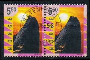 Norge AFA 1282Cv+1282Ch  Stemplet