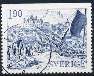 Sverige AFA 1284Co Stemplet