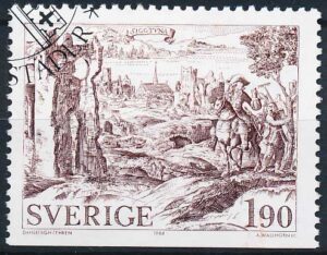 Sverige AFA 1285Cn Stemplet