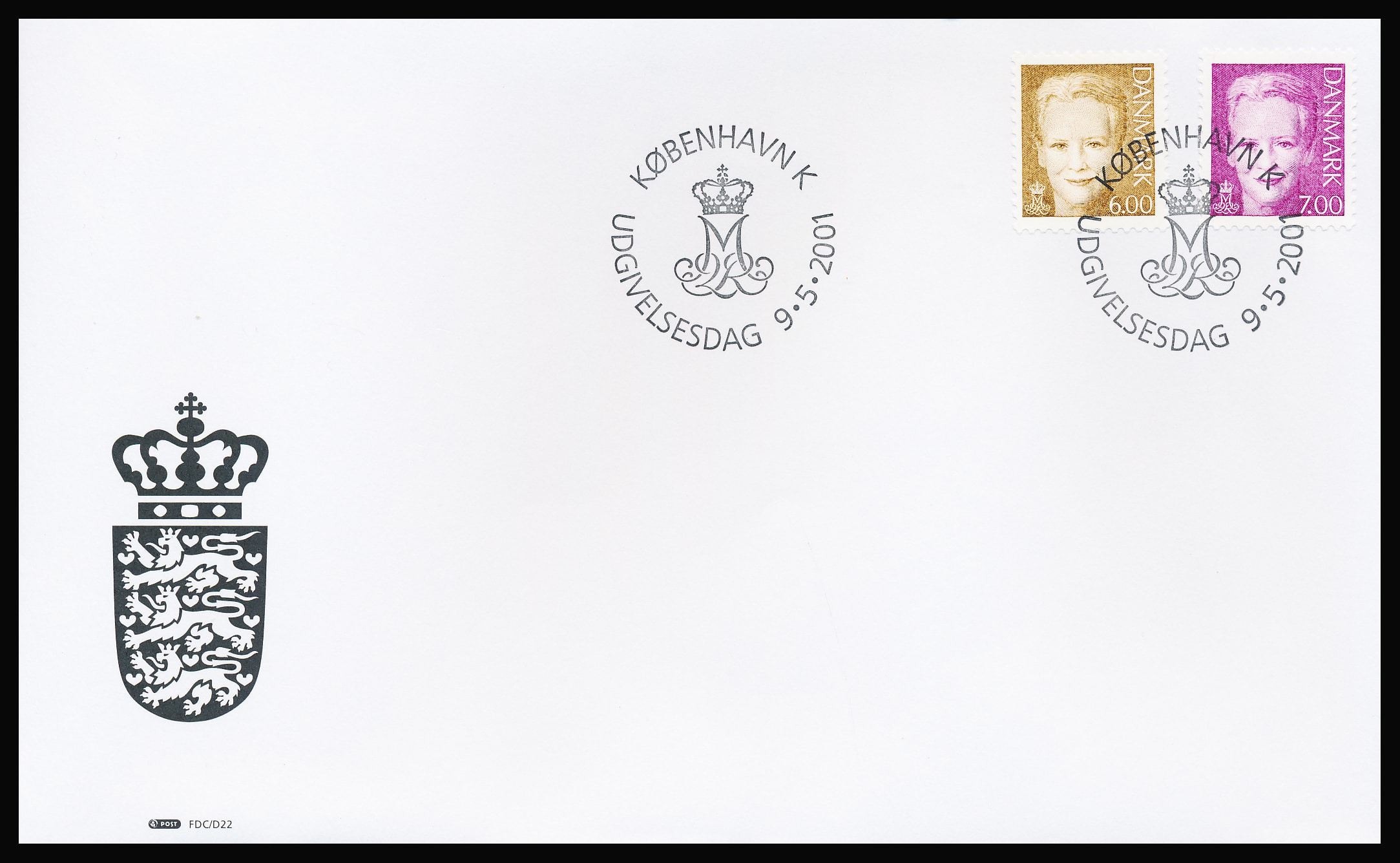 Danmark FDC AFA 1285-1286