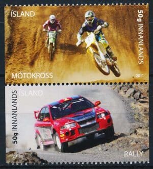 Island AFA 1286+1287 Parstykke Postfrisk