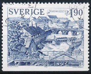 Sverige AFA 1286Cn Stemplet