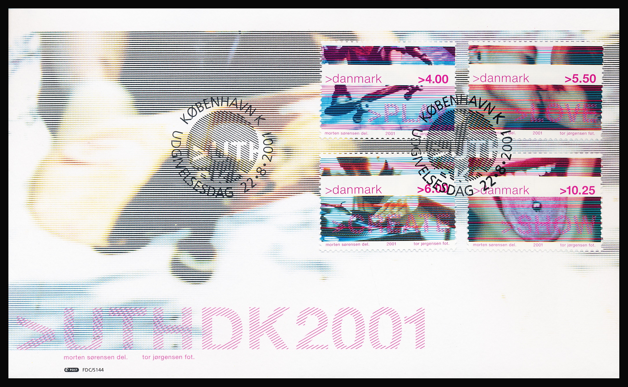 Danmark FDC AFA 1287-1290