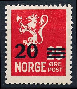 Norge AFA 128 Postfrisk