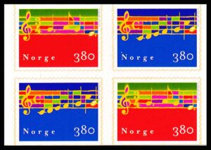 Norge AFA 1295+1296 Fireblok Postfrisk