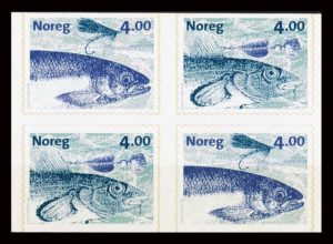 Norge AFA 1299+1300 Fireblok Postfrisk