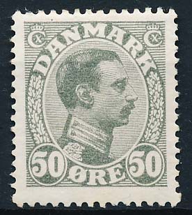 Danmark AFA 129a Ubrugt