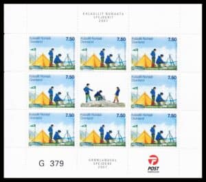 Grønland Småark AFA 12 Postfrisk