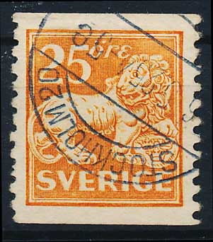 Sverige AFA 130 Stemplet