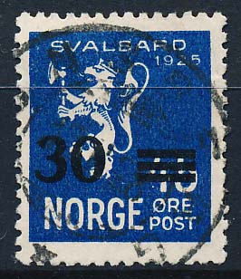 Norge AFA 130 Stemplet