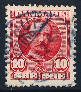 Danmark AFA 55T Stemplet