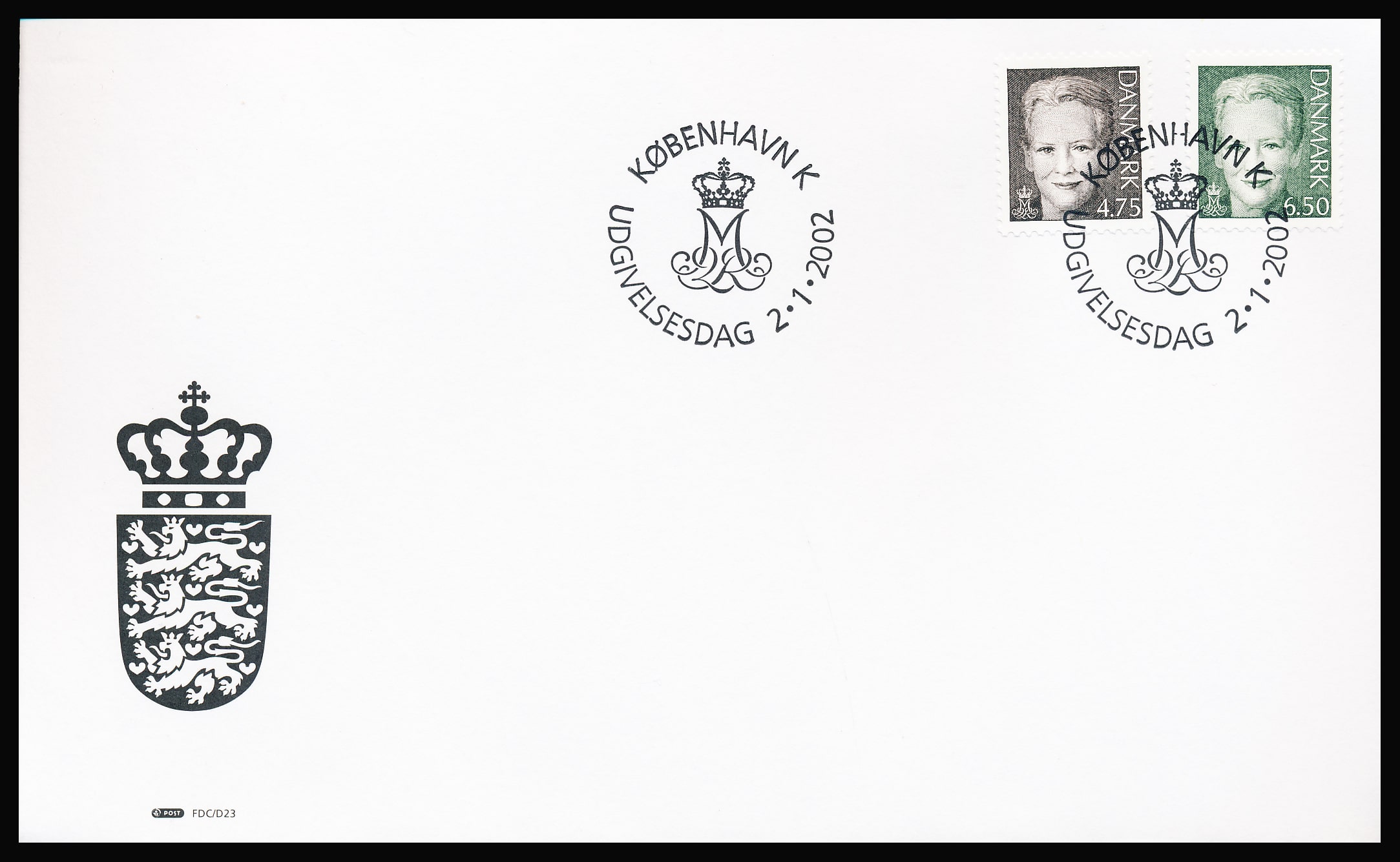 Danmark FDC AFA 1304-1305