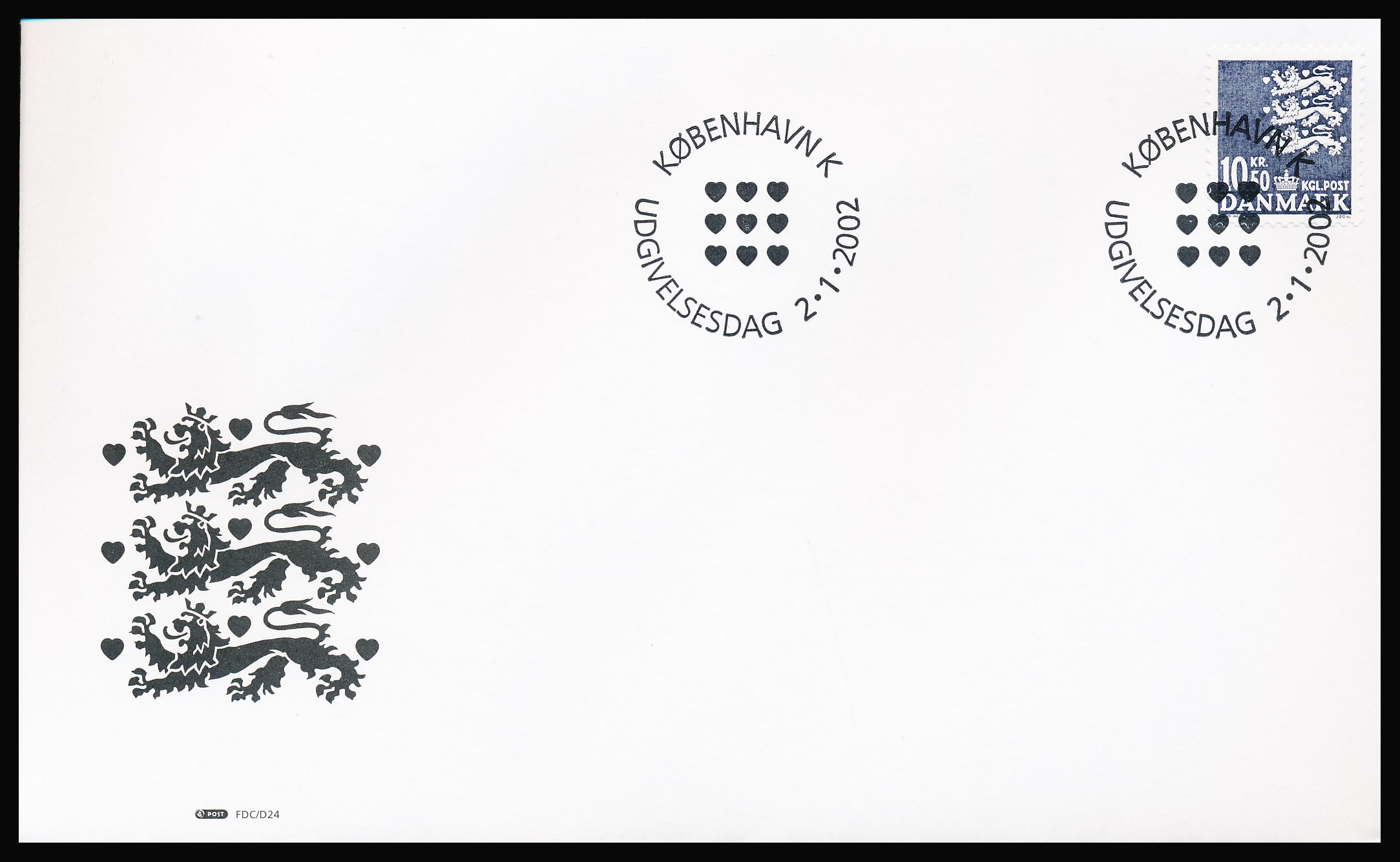 Danmark FDC AFA 1306