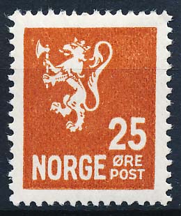 Norge AFA 132 Postfrisk