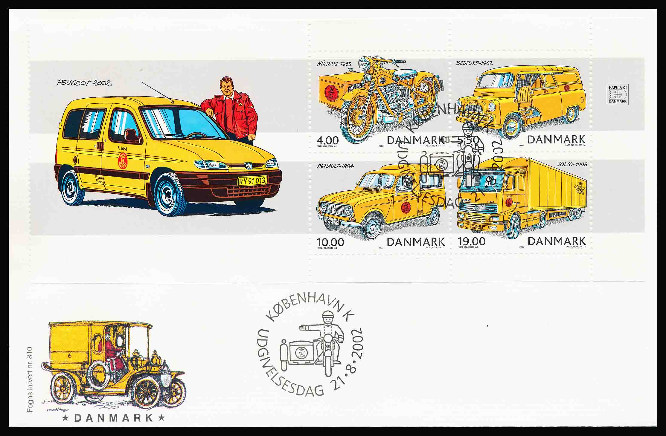 Danmark FDC AFA 11325A+1325B - Billede 2