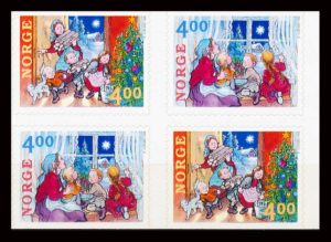 Norge AFA 1328+1329 Fireblok Postfrisk