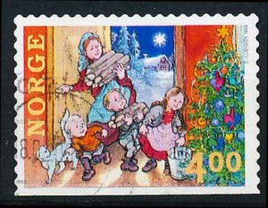 Norge AFA 1328Cn Stemplet