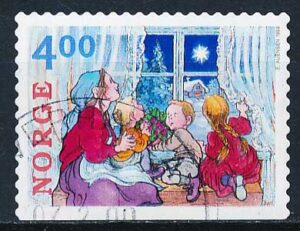Norge AFA 1329Cn Stemplet