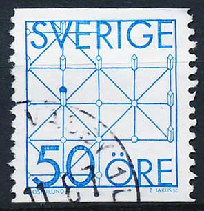 Sverige AFA 1338 Stemplet