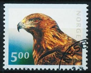 Norge AFA 1341Co Stemplet
