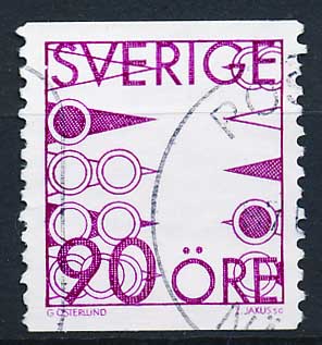 Sverige AFA 1342 Stemplet