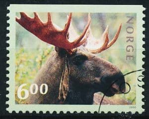 Norge AFA 1342Co Stemplet