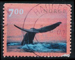 Norge AFA 1343Co Stemplet