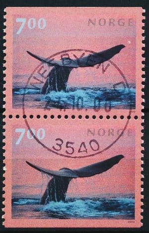 Norge AFA 1343Co+1343Cn Stemplet