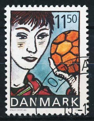 Danmark AFA 1345 Stemplet