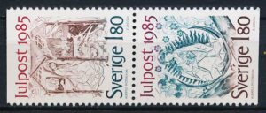 Sverige AFA 1345Co+1447Cn Postfrisk
