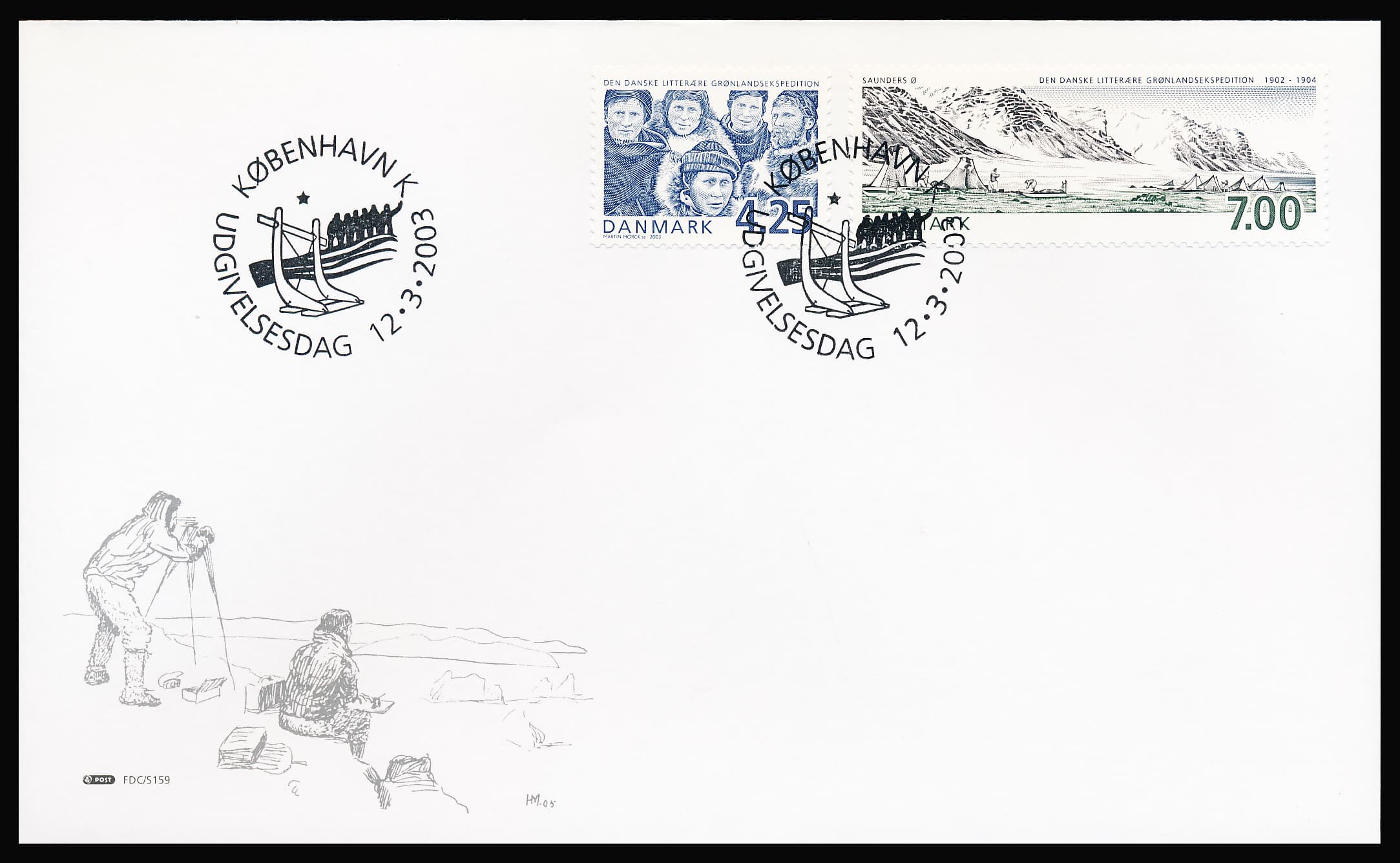 Danmark FDC AFA 1346-1347
