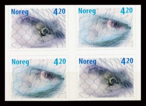 Norge AFA 1348+1349 Fireblok Postfrisk