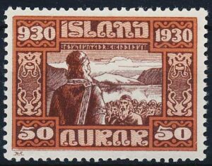 Island AFA 135 Postfrisk