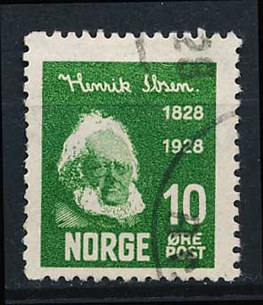 Norge AFA 135 Stemplet